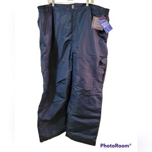 == - Cold Weather Pants NWT Faded Glory breathable waterproof   4XL (52-54)